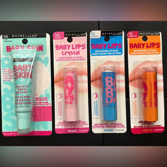 Maybelline Baby Lips Moisturizing Lip Balm Collection - Picture 1 of 2